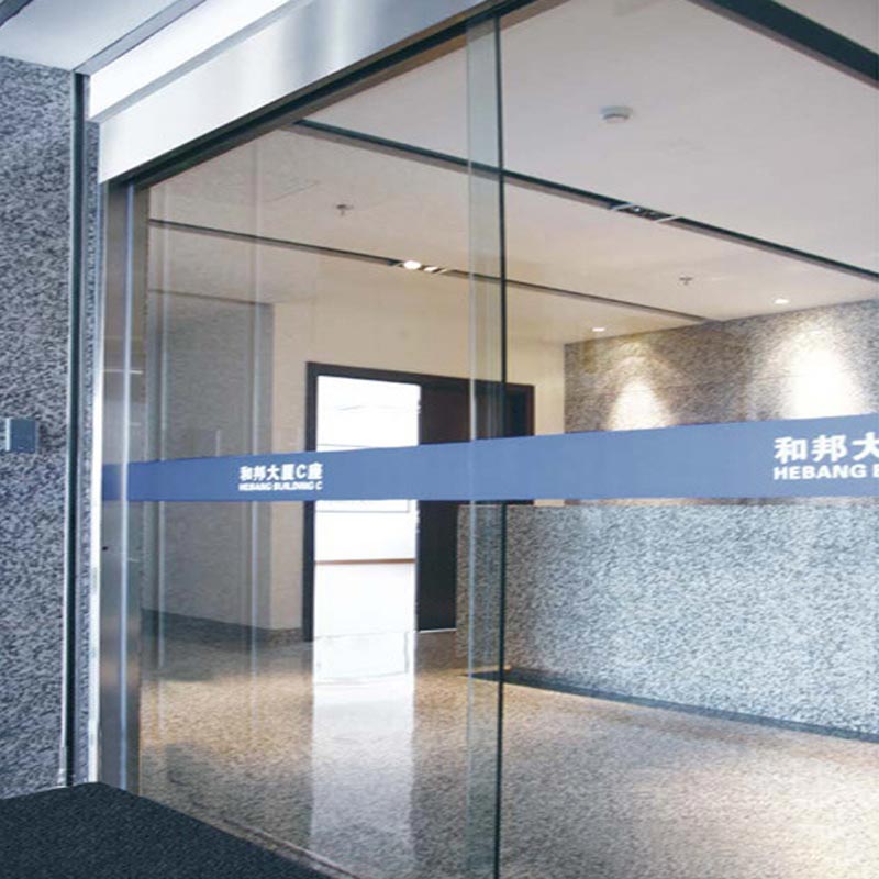 Laifọwọyi Frameless Gilasi ilekun Laifọwọyi Frameless Gilasi ilekun